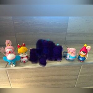 POP MART plus assorted‎ figures x5